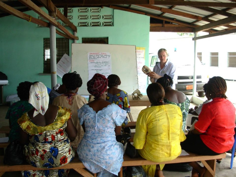hot-air balloon flying above the Serengeti plains at sunset